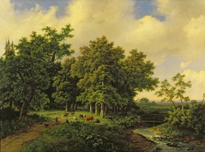 Landscape by Barend Cornelis Koekkoek